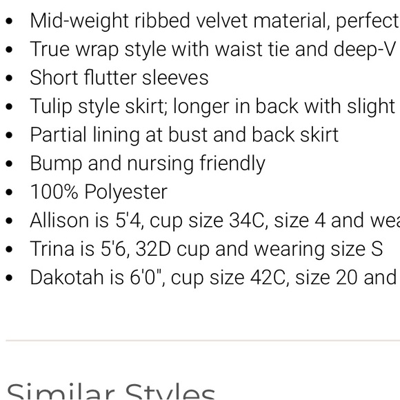 NWT Baltic Born Ribbed Velvet Short Sleeve True Wrap Maxi Dress Size M Dark Rose - Picture 6 of 6